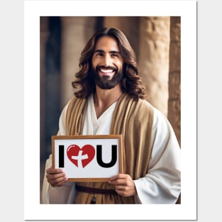 "I Love You", from Jesus Posters and Art